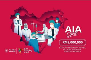 Setinggi-tinggi penghargaan buat semua petugas kesihatan barisan hadapan yang memastikan kita berada dalam keadaan sihat dan melindungi negara daripada penularan wabak COVID-19. Oleh itu, AIA menerusi program tanggungjawab sosial korporat kami - AIA Touching Lives bertekad untuk menyumbang RM2 juta sebagai bantuan kewangan kepada semua doktor, jururawat dan kakitangan hospital yang berkhidmat di hospital-hospital rujukan KKM yang terlibat dalam pemeriksaan dan rawatan pesakit COVID-19 di Malaysia. Andalah hero-hero kami dan adalah menjadi tanggungjawab kami untuk melindungi anda pula. Ketahui lebih lanjut di sini bit.ly/AIAPUBLICCares

#AIACares #AIAMalaysia #AIATouchingLives #HidupLebihSihat #KekalSelamat #Coronavirus #COVID19 #LawanCOVID19